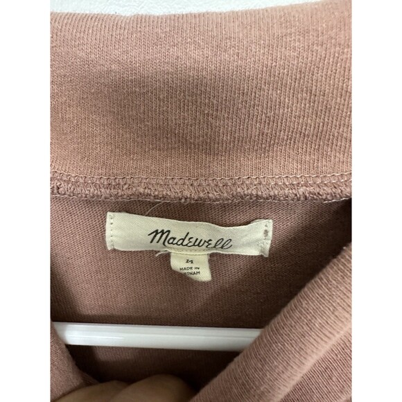 Mauve Madewell Mock Neck w/Button Sleeves - Size M | Send Offer - Picture 2 of 3
